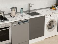 Alvinka 330X210 Cm Hg_J Mutfak Dolabı Antrasit - Mdf