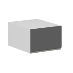 Alvinka Mutfak Modül Hg_J Üst 1Yk 45-H30Cm Yuk Dolap Beyaz Antrasit Suntalam