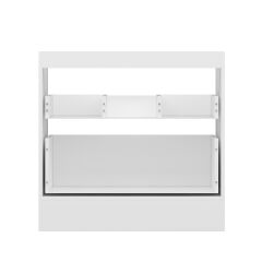 Alvinka Mutfak Modül Mbr_A Alt 2Ç 90Cm Evye Dolap Beyaz Kumtaşı Suntalam