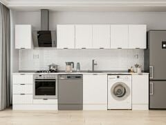 Alvinka 330X210 Cm Mbr_B Mutfak Dolabı Beyaz - Suntalam