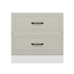 Alvinka Mutfak Modül Mbr_A Alt 2Ç 90Cm Evye Dolap Beyaz Kumtaşı Mdf