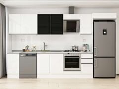 Alvinka 370X222 Cm High Gloss Mutfak Dolabı Mb-E90S40S40-3
