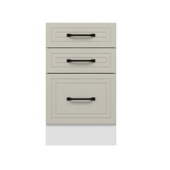 Alvinka Mutfak Modül Mbr_A Alt 3Ç1B2K Nray 50Cm Dolap Beyaz Kumtaşı Suntalam