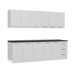 Minar 265 Cm Mutfak Dolabı Beyaz 265-B1