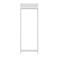 Alvinka Mutfak Modül Hg_J 80-H222Cm Buz Dolabı Beyaz Antrasit