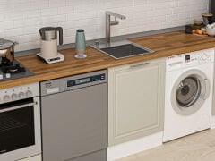 Alvinka 330X210 Cm Mbr_C Mutfak Dolabı Kumtaşı - Suntalam