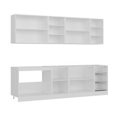 Minar 265 Cm Mutfak Dolabı Beyaz 265-B2