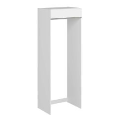 Alvinka Mutfak Modül Hg_J 80-H222Cm Buzdolabı Beyaz Beyaz