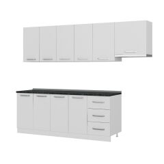 Minar 265 Cm Mutfak Dolabı Beyaz 265-B4