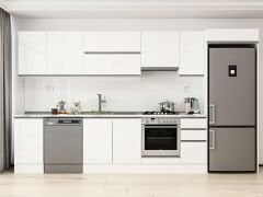 Alvinka 375X222 Cm High Gloss Mutfak Dolabı Mb-E90S45S40-1
