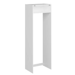 Alvinka Mutfak Modül Hg_J 80-H240Cm Buz Dolabı Beyaz Beyaz
