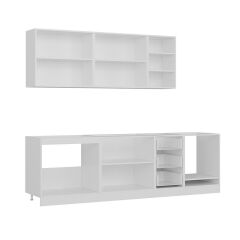 Minar 265 Cm Mutfak Dolabı Beyaz 265-B6