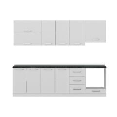 Minar 265 Cm Mutfak Dolabı Beyaz 265-B8