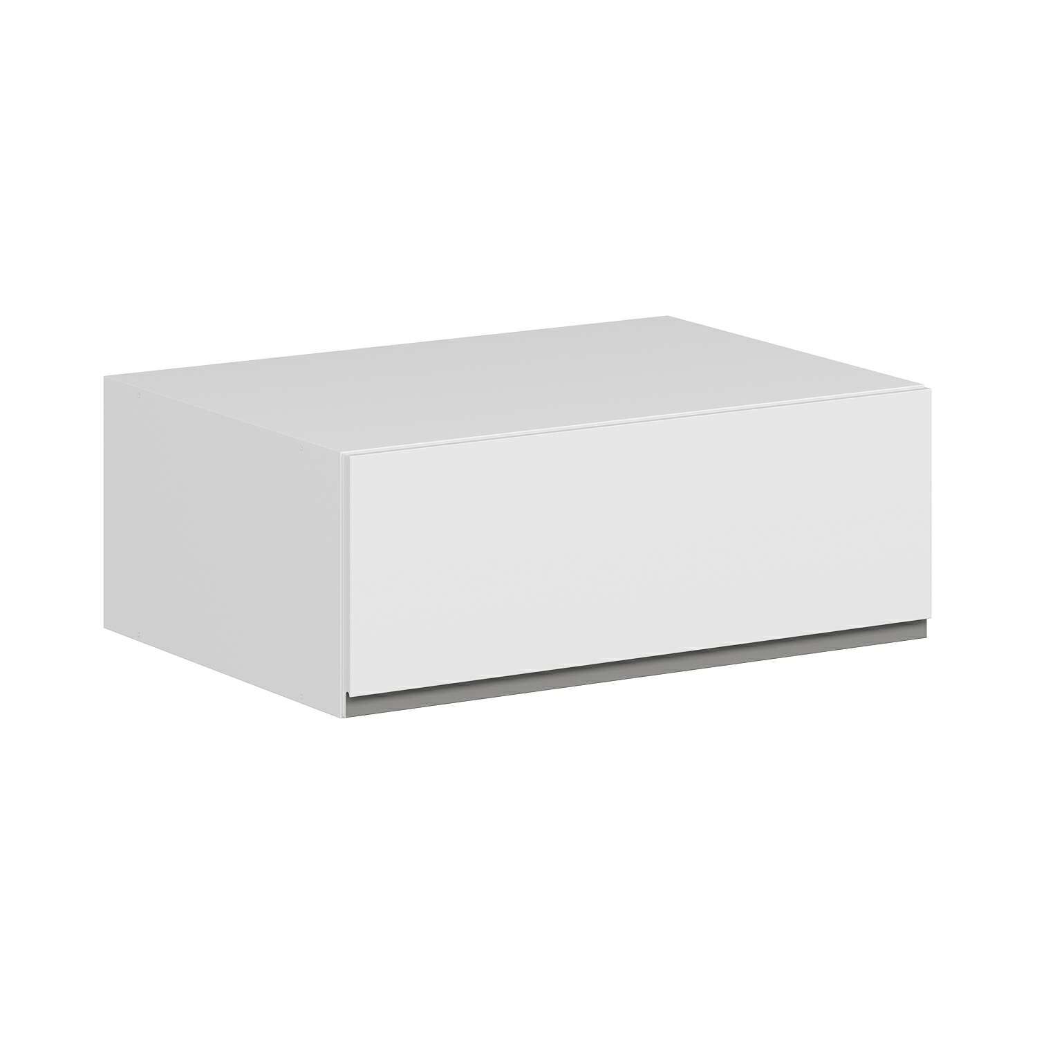 Alvinka Mutfak Modül Hg_J Üst 1Yk 80-H30Cm Yuk Dolap Beyaz Beyaz Mdf