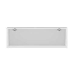 Alvinka Mutfak Modül Hg_J Üst 1Yk 90-H30Cm Yuk Dolap Beyaz Antrasit Mdf