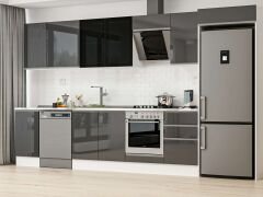 Alvinka 385X222 Cm High Gloss Mutfak Dolabı Mb-E90S45S50-3