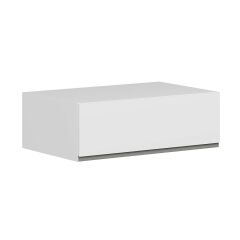 Alvinka Mutfak Modül Hg_J Üst 1Yk 90-H30Cm Yuk Dolap Beyaz Beyaz Suntalam