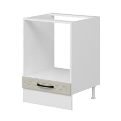 Alvinka Mutfak Modül Mbr_A Alt 1K 60Cm Ank Dolap Beyaz Kumtaşı Mdf