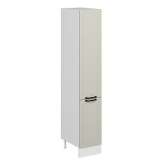 Alvinka Mutfak Modül Mbr_A 40-H222Cm Boy Dolabı Beyaz Kumtaşı Mdf