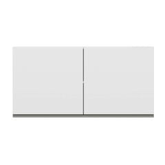 Alvinka Mutfak Modül Hg_J Üst 2Dk1R 120-H60Cm Dolap Beyaz Beyaz Mdf