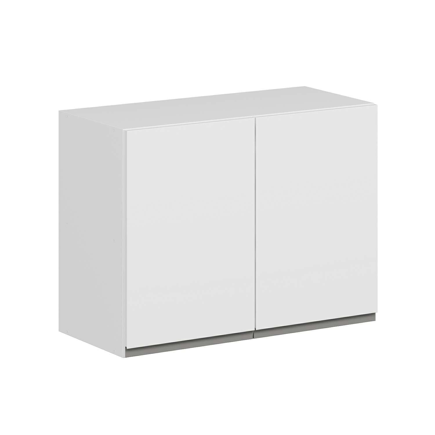 Alvinka Mutfak Modül Hg_J Üst 2Dk1R 80-H60Cm Dolap Beyaz Beyaz Suntalam