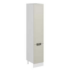 Alvinka Mutfak Modül Mbr_A 45-H240Cm Boy Dolabı Beyaz Kumtaşı Mdf