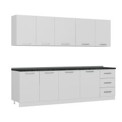 Minar 270 Cm Mutfak Dolabı Beyaz 270-B2