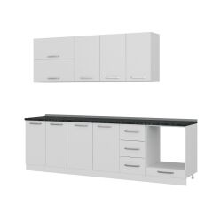 Minar 270 Cm Mutfak Dolabı Beyaz 270-B6