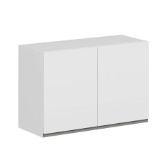 Alvinka Mutfak Modül Hg_J Üst 2Dk1R 90-H60Cm Dolap Beyaz Beyaz Mdf