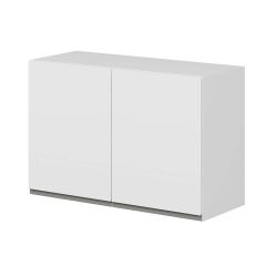 Alvinka Mutfak Modül Hg_J Üst 2Dk1R 90-H60Cm Dolap Beyaz Beyaz Mdf