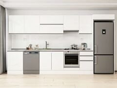 Alvinka 400X222 Cm High Gloss Mutfak Dolabı Mb-E90S60S50-1