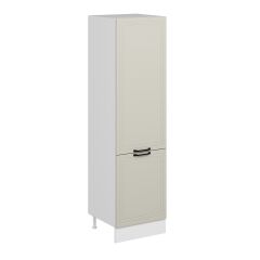 Alvinka Mutfak Modül Mbr_A 60-H222Cm Boy Dolabı Beyaz Kumtaşı Mdf