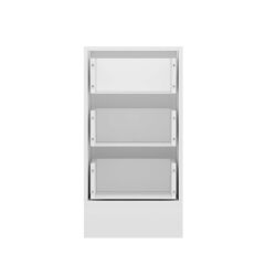 Alvinka Mutfak Modül Hg_J Alt 3Ç 45Cm Dolap Beyaz Antrasit