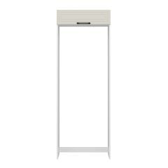 Alvinka Mutfak Modül Mbr_A 80-H222Cm Buz Dolabı Beyaz Kumtaşı Suntalam