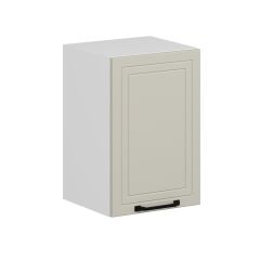 Alvinka Mutfak Modül Mbr_A Üst 1Dk1R 40-H60Cm Dolap Beyaz Kumtaşı Mdf