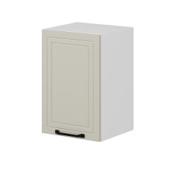 Alvinka Mutfak Modül Mbr_A Üst 1Dk1R 40-H60Cm Dolap Beyaz Kumtaşı Mdf