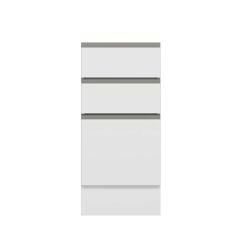 Alvinka Mutfak Modül Hg_J Alt 3Ç1B2K 40Cm Dolap Beyaz Beyaz