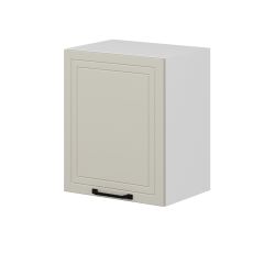 Alvinka Mutfak Modül Mbr_A Üst 1Dk1R 50-H60Cm Dolap Beyaz Kumtaşı Mdf