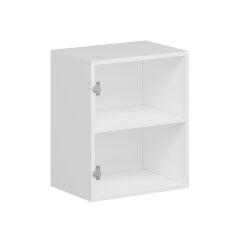 Alvinka Mutfak Modül Mbr_A Üst 1Dk1R 50-H60Cm Dolap Beyaz Kumtaşı Mdf