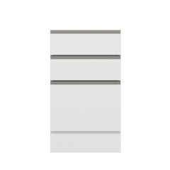 Alvinka Mutfak Modül Hg_J Alt 3Ç1B2K 50Cm Dolap Beyaz Beyaz