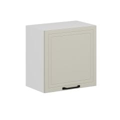 Alvinka Mutfak Modül Mbr_A Üst 1Dk1R 60-H60Cm Dolap Beyaz Kumtaşı Mdf