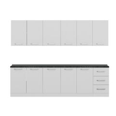 Minar 275 Cm Mutfak Dolabı Beyaz 275-B1