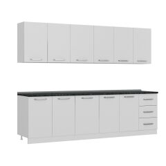 Minar 275 Cm Mutfak Dolabı Beyaz 275-B1