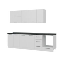 Minar 275 Cm Mutfak Dolabı Beyaz 275-B3