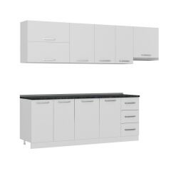 Minar 275 Cm Mutfak Dolabı Beyaz 275-B4