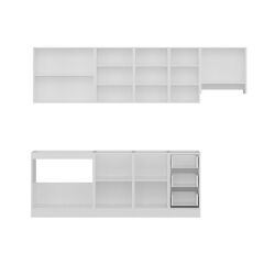 Minar 275 Cm Mutfak Dolabı Beyaz 275-B4