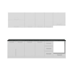 Minar 275 Cm Mutfak Dolabı Beyaz 275-B5