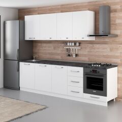 Minar 275 Cm Mutfak Dolabı Beyaz 275-B6