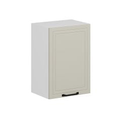 Alvinka Mutfak Modül Mbr_A Üst 1Dk2R 50-H72Cm Dolap Beyaz Kumtaşı Mdf