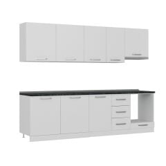 Minar 275 Cm Mutfak Dolabı Beyaz 275-B8